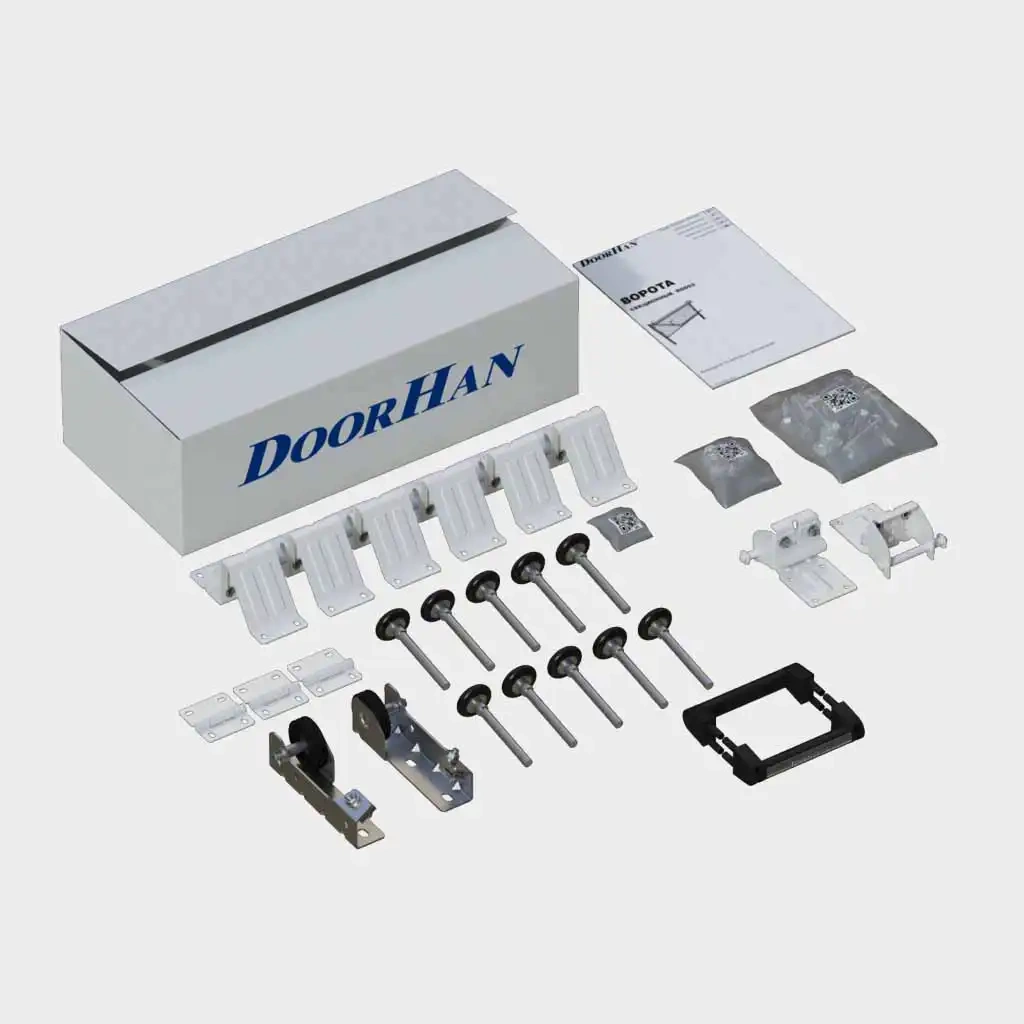 Коробка с коплектаией для монтажа